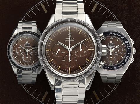 omega speedmaster brown dial review|Omega Speedmaster blue origin.